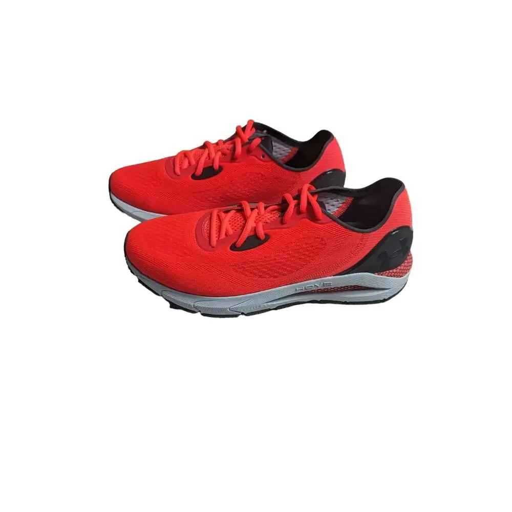 Under Armour UA HOVR Sonic 5 Mens Size 10 Running Shoes Red 3024898-600 New